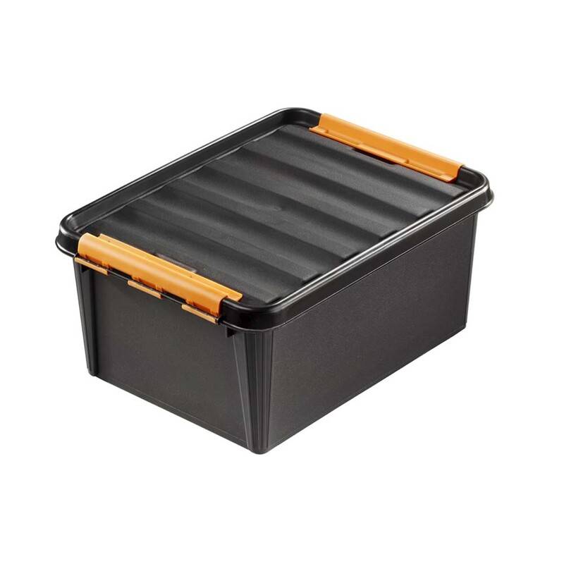 Plastikkasse Smart Store 15 liter 40x30x19cm robust sort
