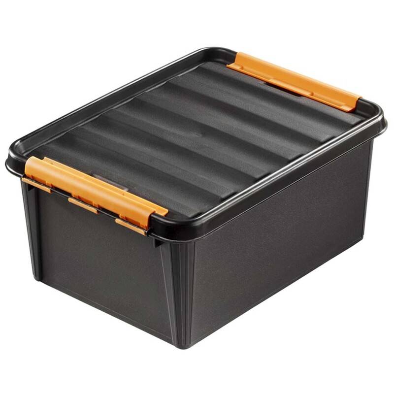 Plastikkasse Smart Store 32 liter 50x39x26cm robust sort