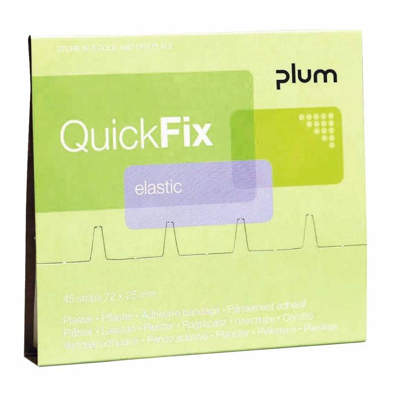 Plum Quick Fix plaster refillelastic 45stk