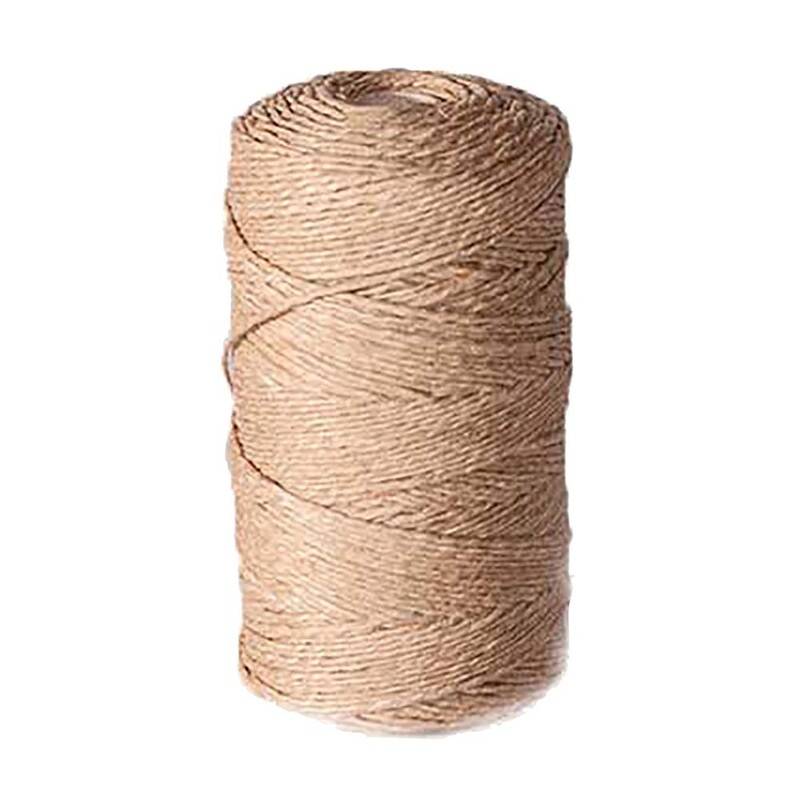 Bindegarn 6/6 hamp 500g 200 meter brun, sejlgarn