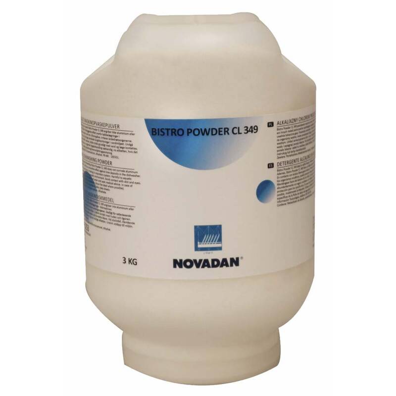 Novadan Maskinopvask med klor Bistro Powder CL 349 3kg