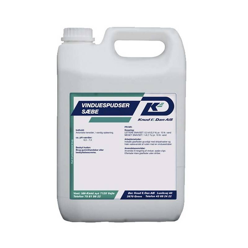 Cleanline vinduespudser s&aelig;be 5 liter