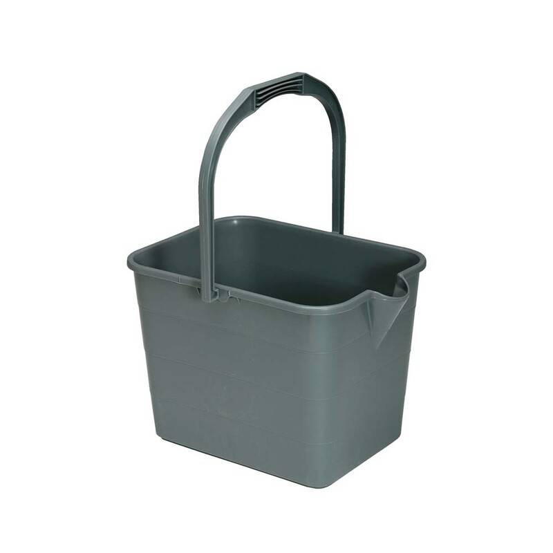 Spand til moppegarn 3750 15 liter 370x290x255mm grå