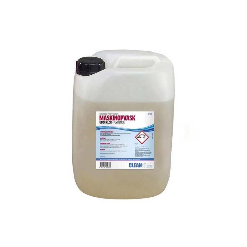 Cleanline maskinopvask uden klor 12 kg, 10 liter
