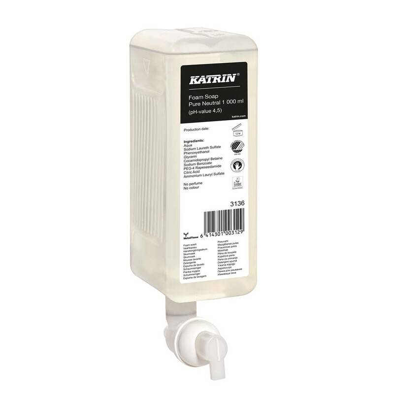Katrin Svanemærket Foamwash uden parfume 1 liter