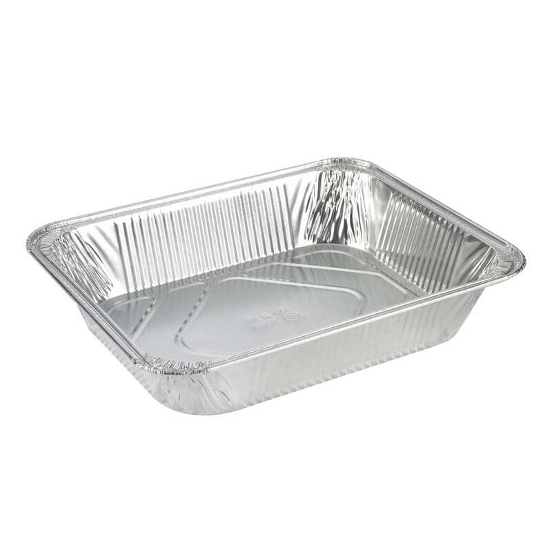 Gastro aluminiums bradepande1/2GN 3600ml 324 x 264 x 60mm sølv