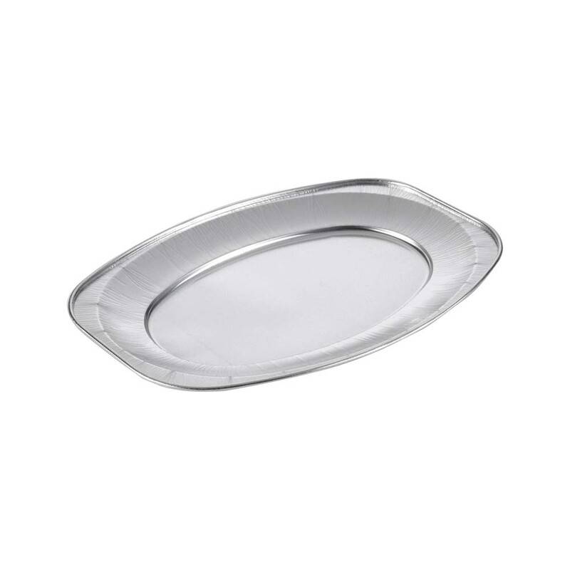 Cateringfad oval lille 35x25x2,1cm glat 