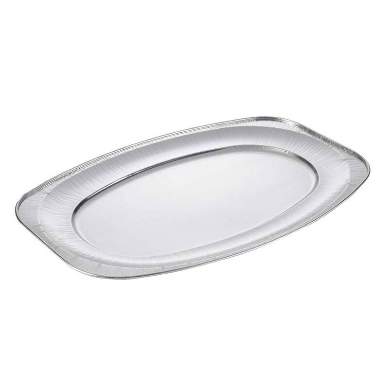 Cateringfad oval foodline 55x36x2,2cm glat stor