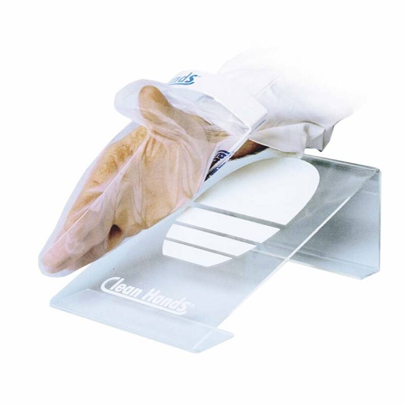 Handsker Clean Hands Kit inkl. dispenserbøjle og 5 handsker