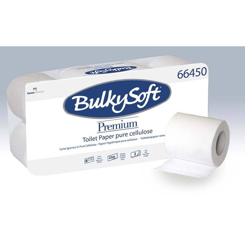 Bulky Soft Premium toiletpapir 2-lags 30m 96 ruller hvid