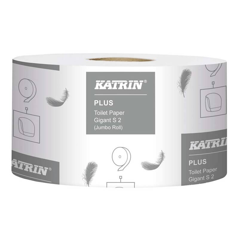 Katrin Plus Giga S 2-lags Svanemærket toiletpapir 108925