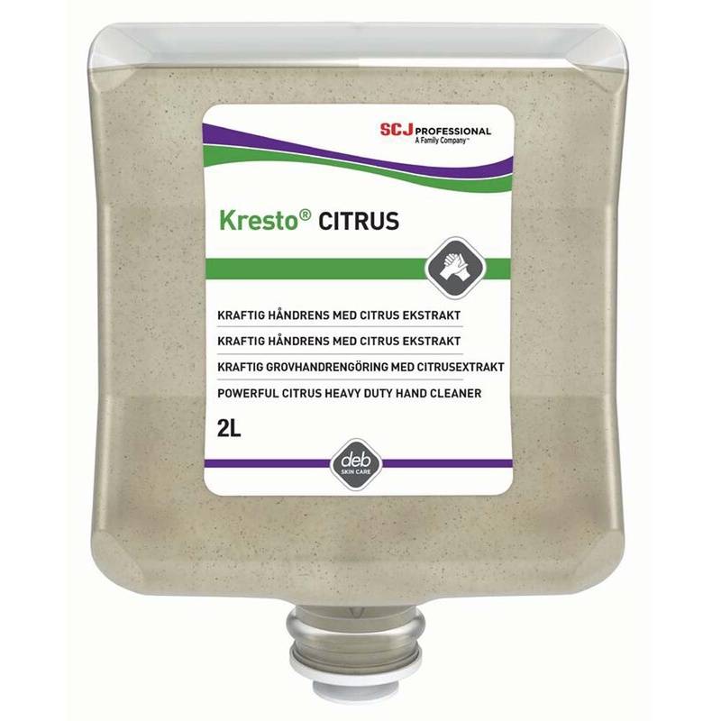 DEB Kresto Citrus håndrens 2 liter Duo patron (1452) CIT2LT