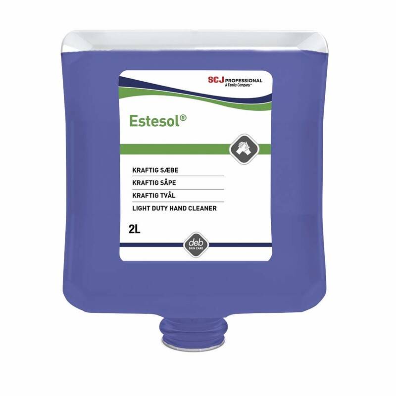Deb Cremesæbe Estesol Lotion (2) Duo patron LTW2LT 2 liter