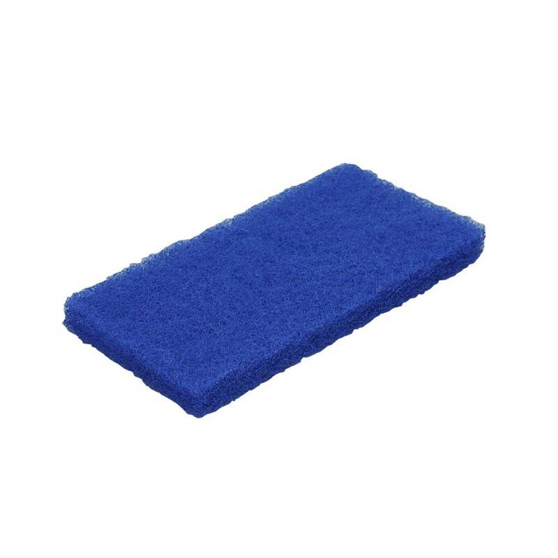 Vikan skurenylon medium 125x250mm blå