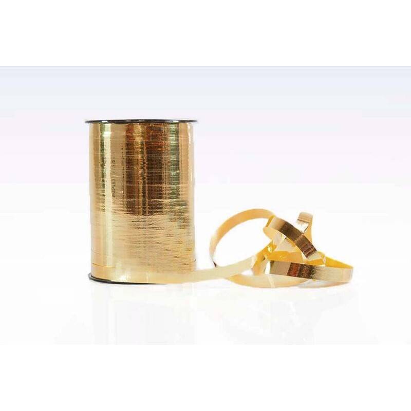 Gavebånd metallic 10mmx250m guld