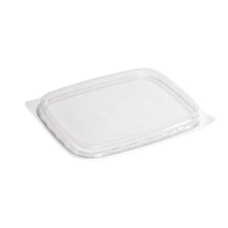 Låg plastbakke mini 65 PP klar 1000stk/ka 108x82