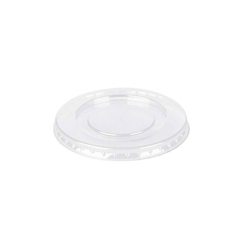 Låg til dressingbæger PS 90ml (3oz) klar