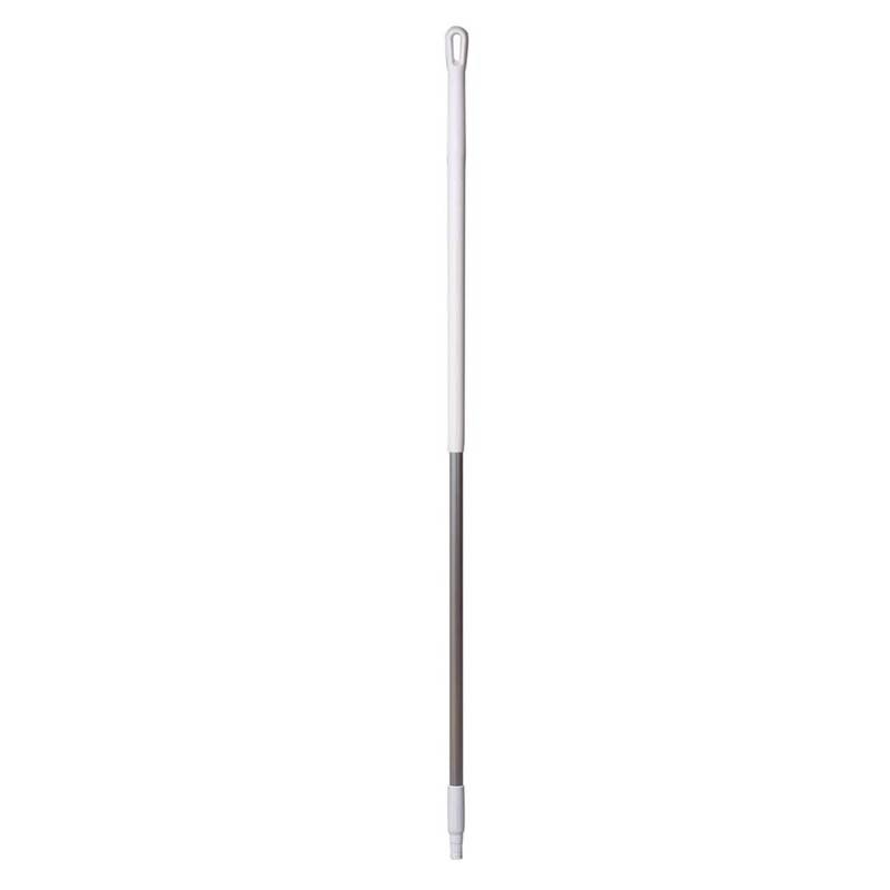 Vikan aluminiumsskaft med gevind Ø31mm længde 151cm hvid