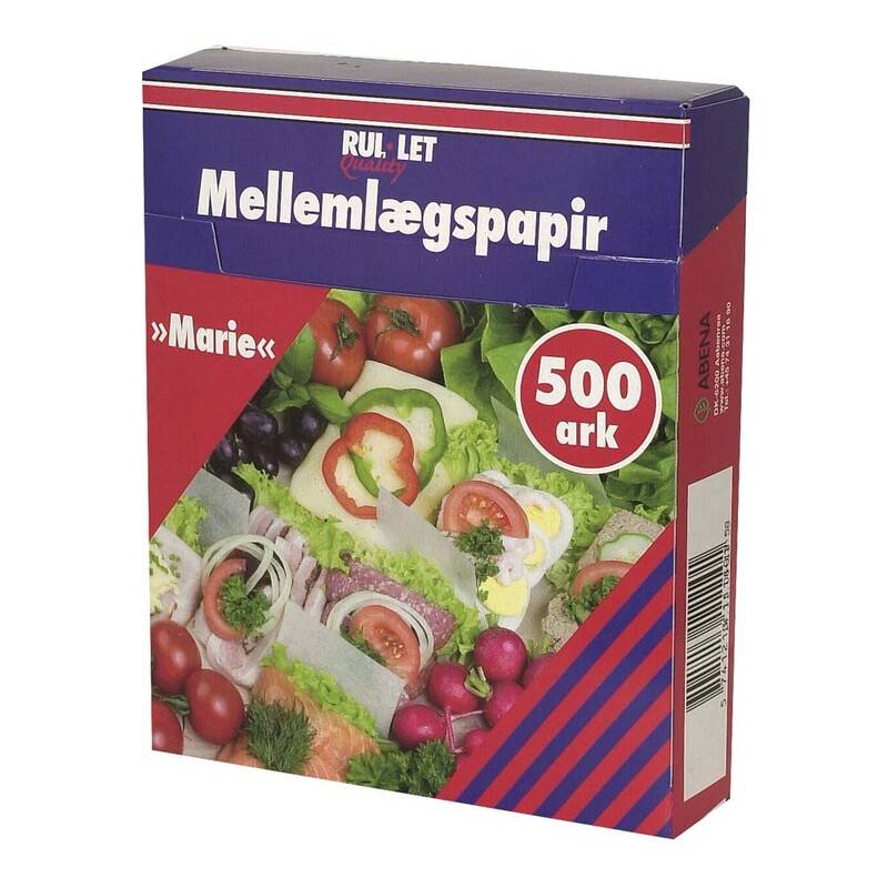 Rul-let Mellemlægspapir kæmpe 14,5x12cm, 500 stk