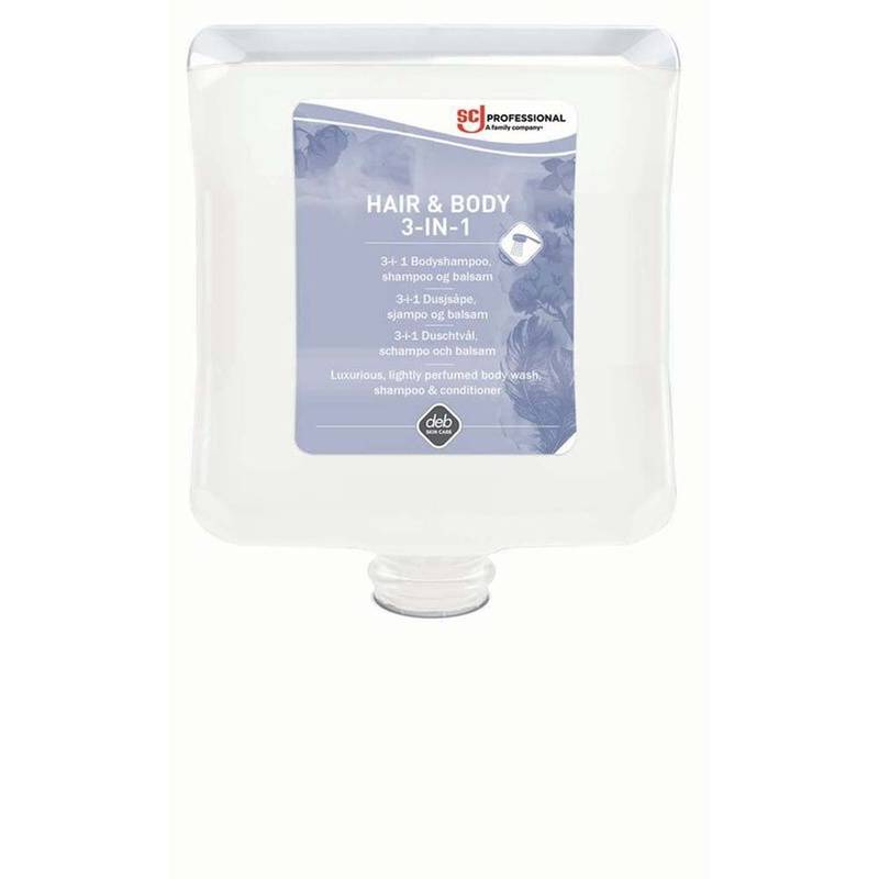 DEB Cremesæbe Refresh Luxury 3in1 Hair & Body 2 liter patron CMW2LT