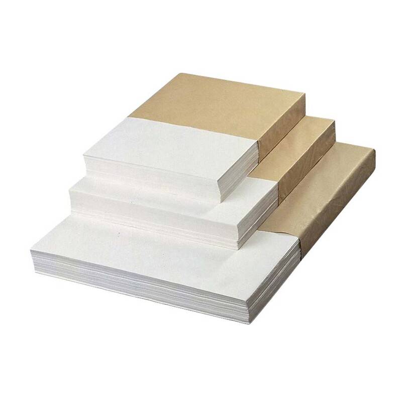 Pakkepapir ekstra glittet 45x60cmx55g 10kg hvid