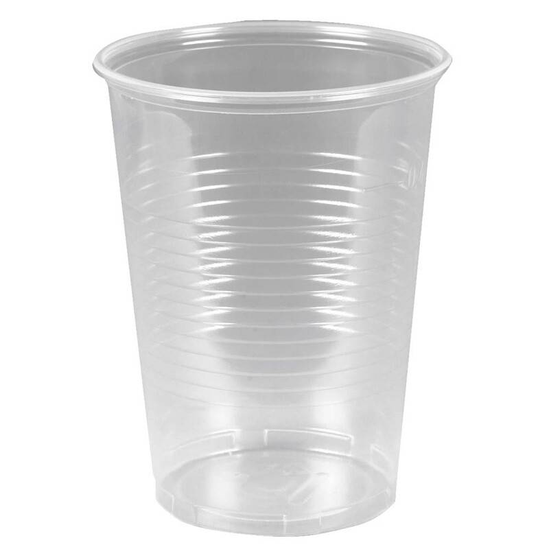 Fadøls krus 40cl PP klar PP-plast, 50 stk