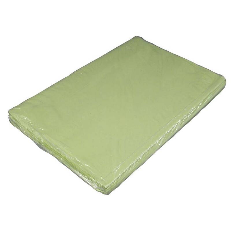 Silkekardus 60x80cm 25g falset grøn, 480 ark