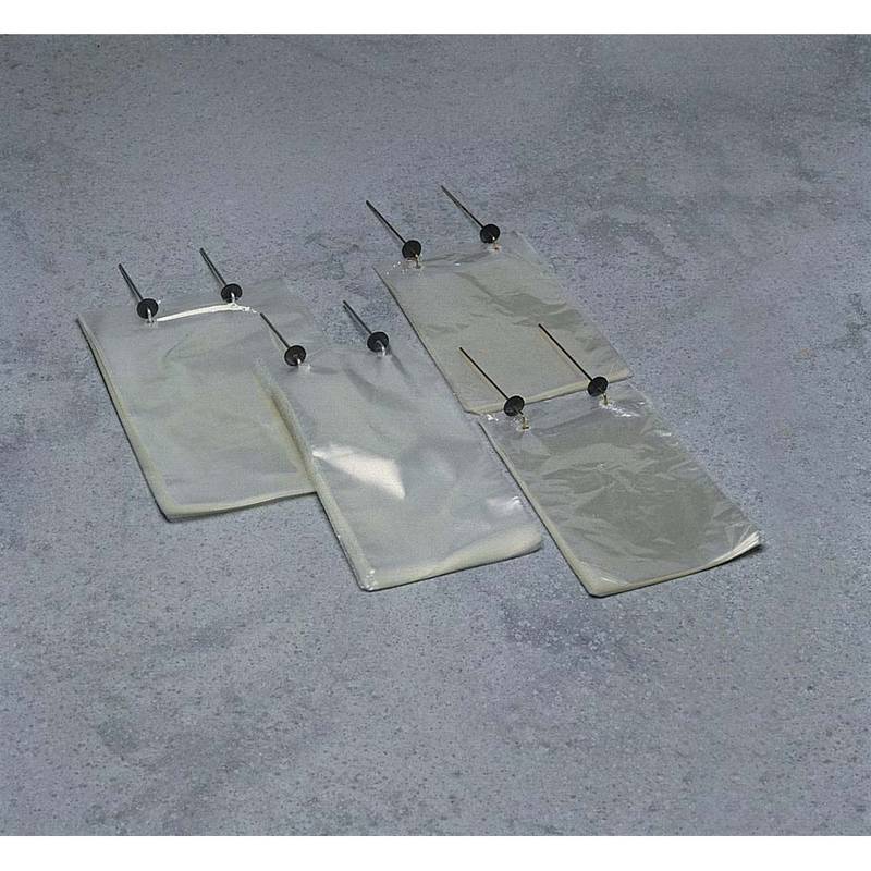 Plastikpose PP på bøjle 220x350/40+40x0,03mm2000stk/pk