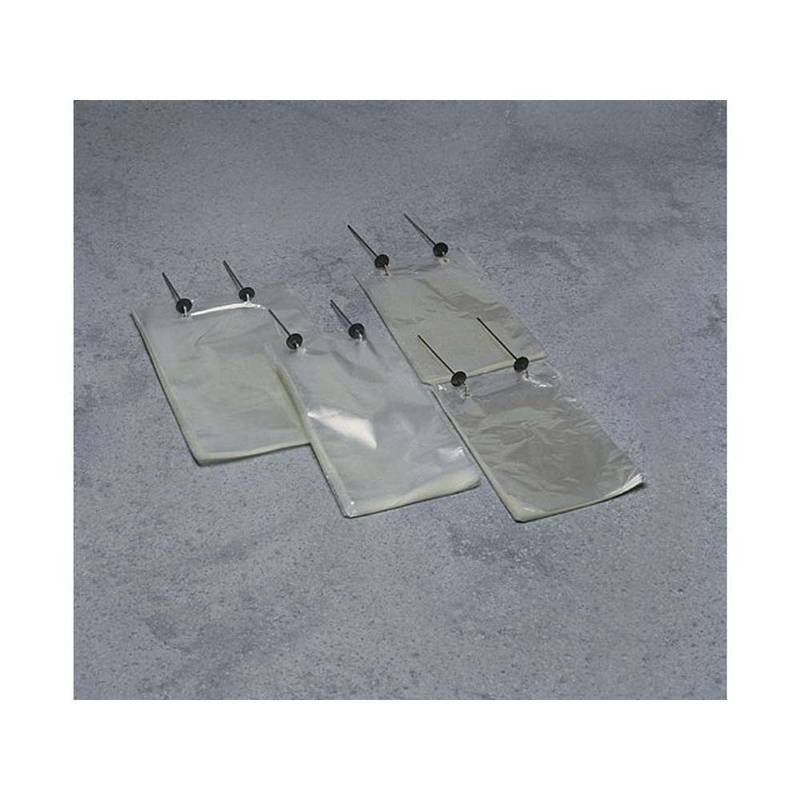 Plastikpose PP på bøjle 220x420/40+40x0,03mm2000stk/pk