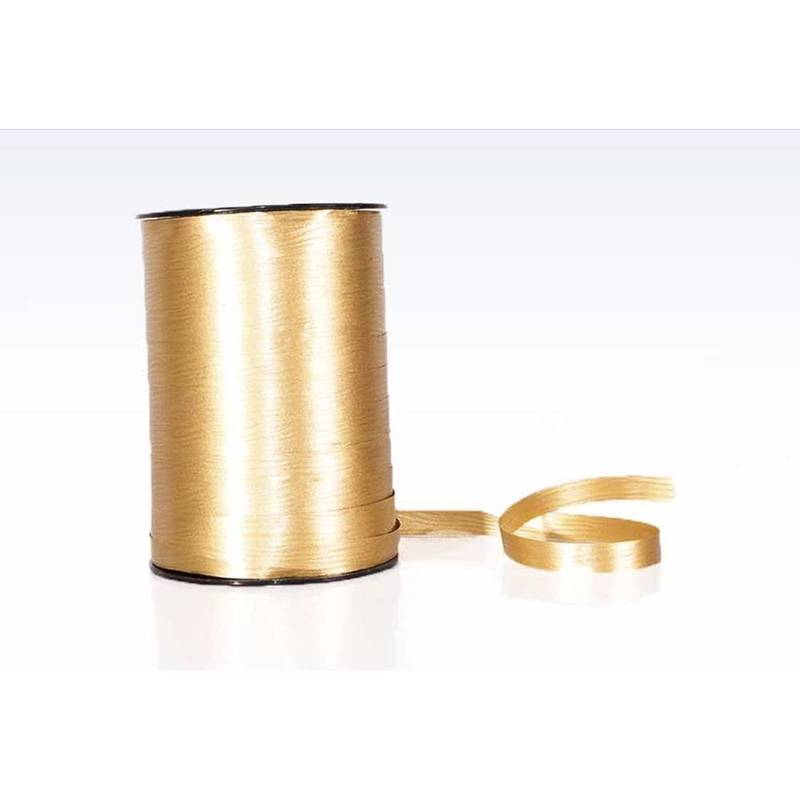 Gavebånd mat 10mmx250yds nr. 06 guld