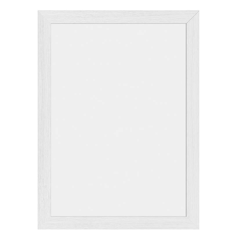 Securit Woody dobbeltsidet kridttavle 30x40cm hvid