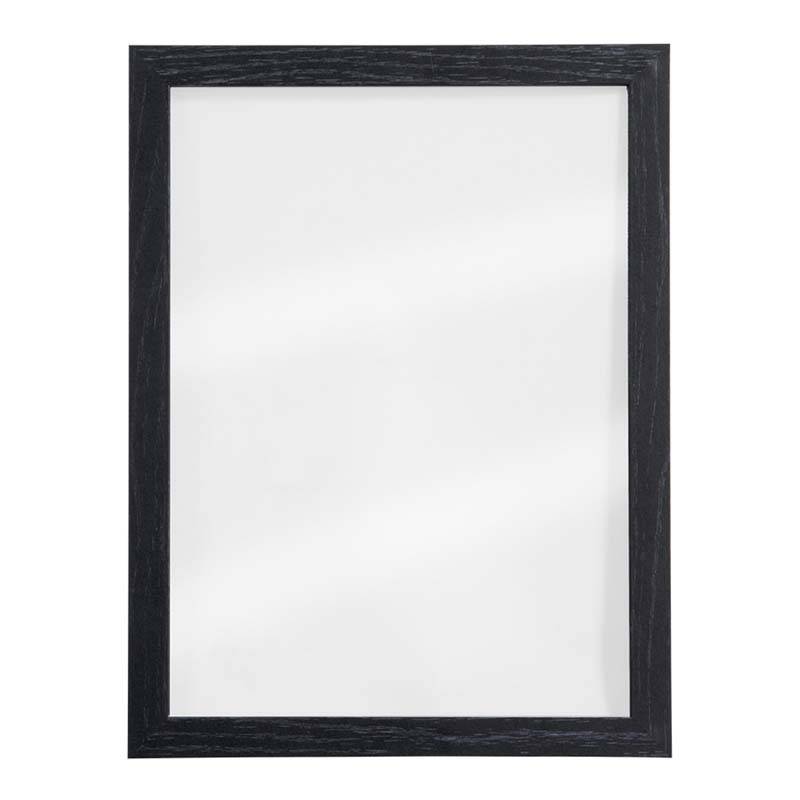 Securit Woody klar glastavle 30x40cm med sort ramme