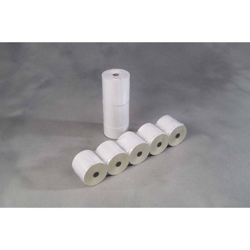 Kuponrulle dankort 2-lags 76x70x12mm 25m side limet