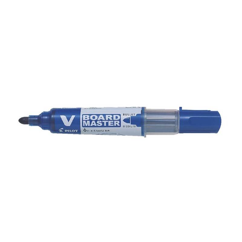 Pilot BeGreen Master V Board whiteboardmarker med rund spids blå