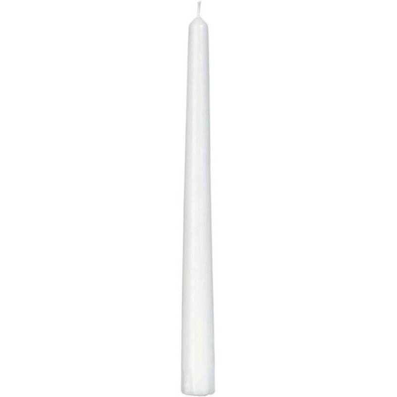 Antiklys 7 timer 25 cm svanemærket hvid