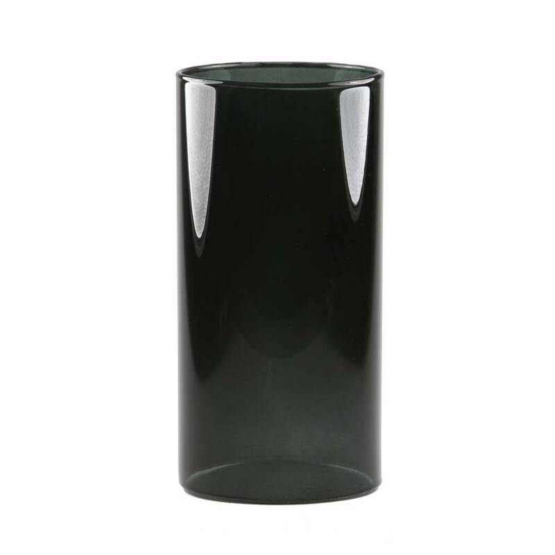 Basic Glas til olielampe sort