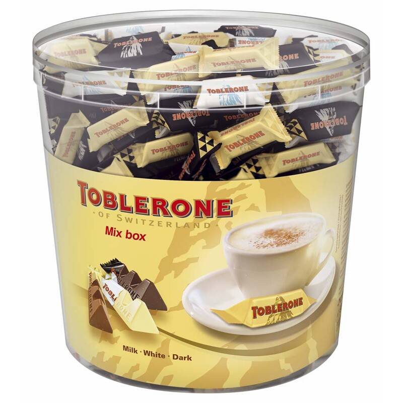 Toblerone Tiny mix box chokolade 904g