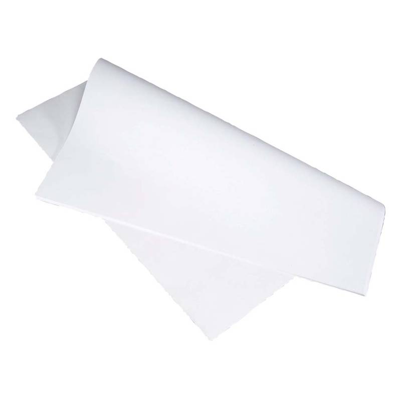 Rebel stikdug af glat papir 80x80cm 90g hvid, 250 stk