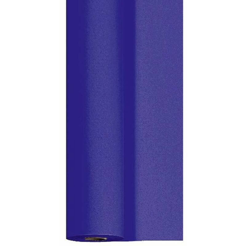 Borddug af papir med præg 50mx120cm mørkeblå