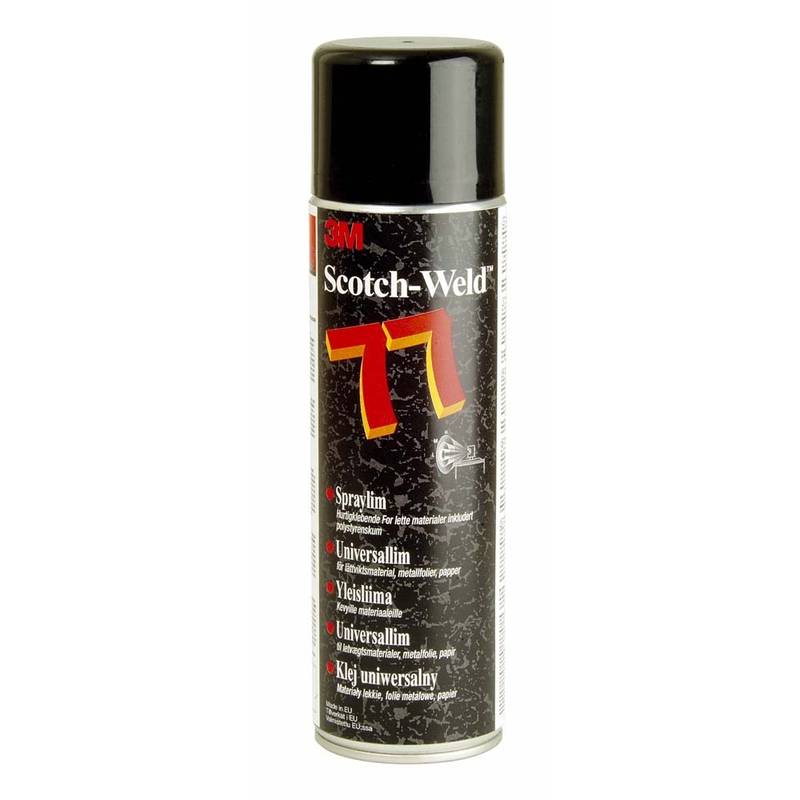 3M Scotch Weld 77 spraylim permanent med klæb 500ml