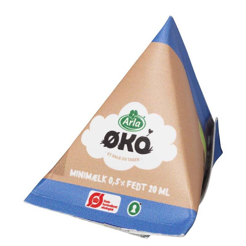 Arla mini mælk øko 20ml i brik 0,5%