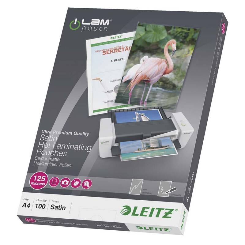 Leitz lamineringslomme A4 125 mic mat