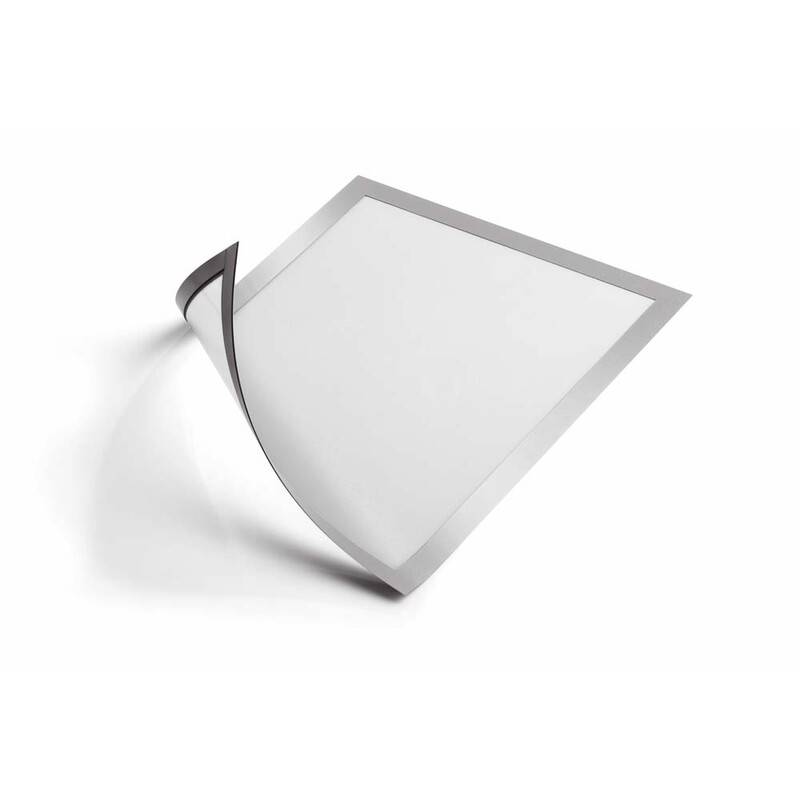 Durable Duraframe A4 magnetisk skilt med sølv ramme