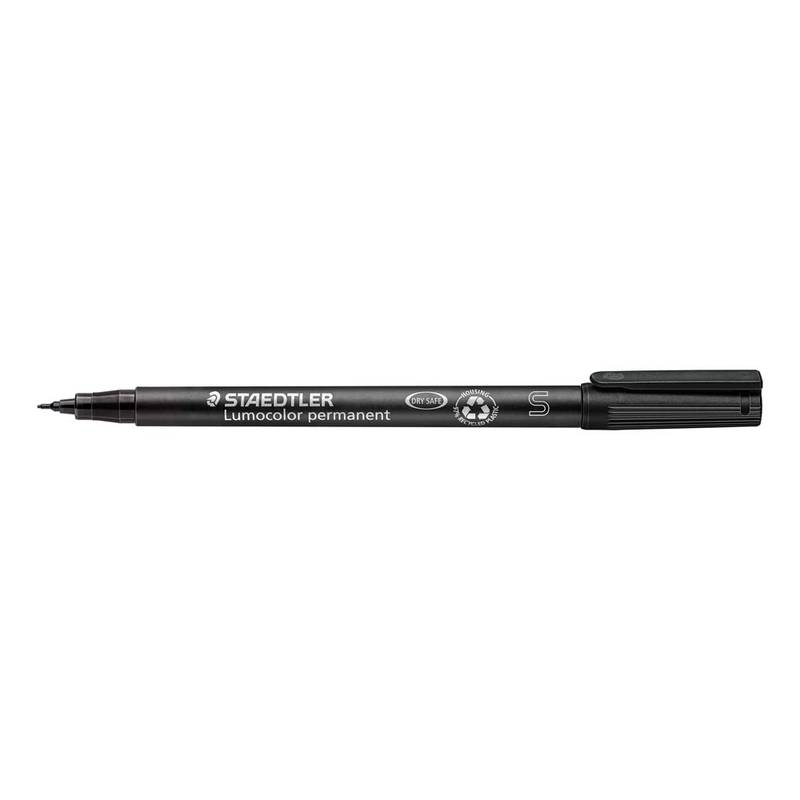 Staedtler Lumocolor S 0,4mm 313-9 permanent sort