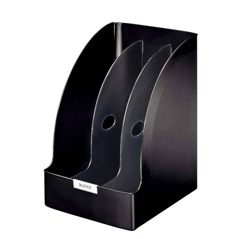 Leitz A4 Plus Jumbo tidsskriftssamler sort 