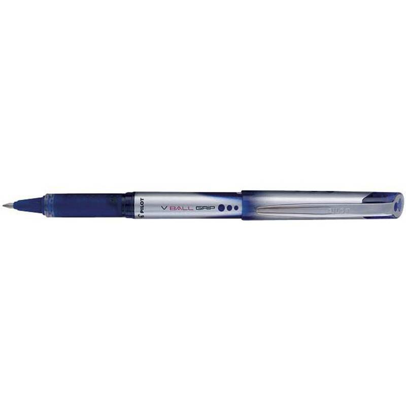 Pilot V-Ball Grip medium rollerpen 0,7mm blå
