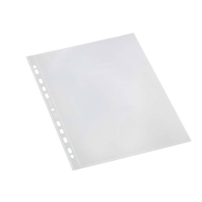 Bantex plastlommer A4 glasklar 0,06mm åben top, 100 stk