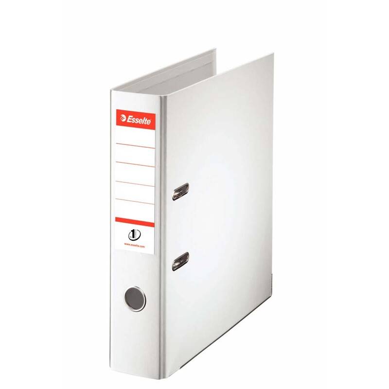 Esselte No 1 Power brevordner A4 PP 75mm hvid