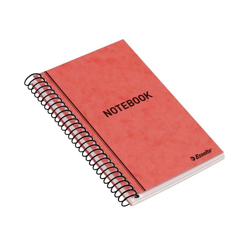 Esselte spiralnotesblok 13170 140x90mm linieret