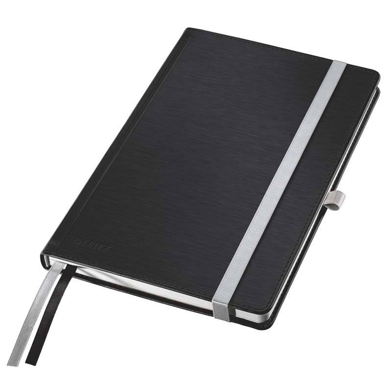Leitz Style A5 notesbog Hardcover linieret sort